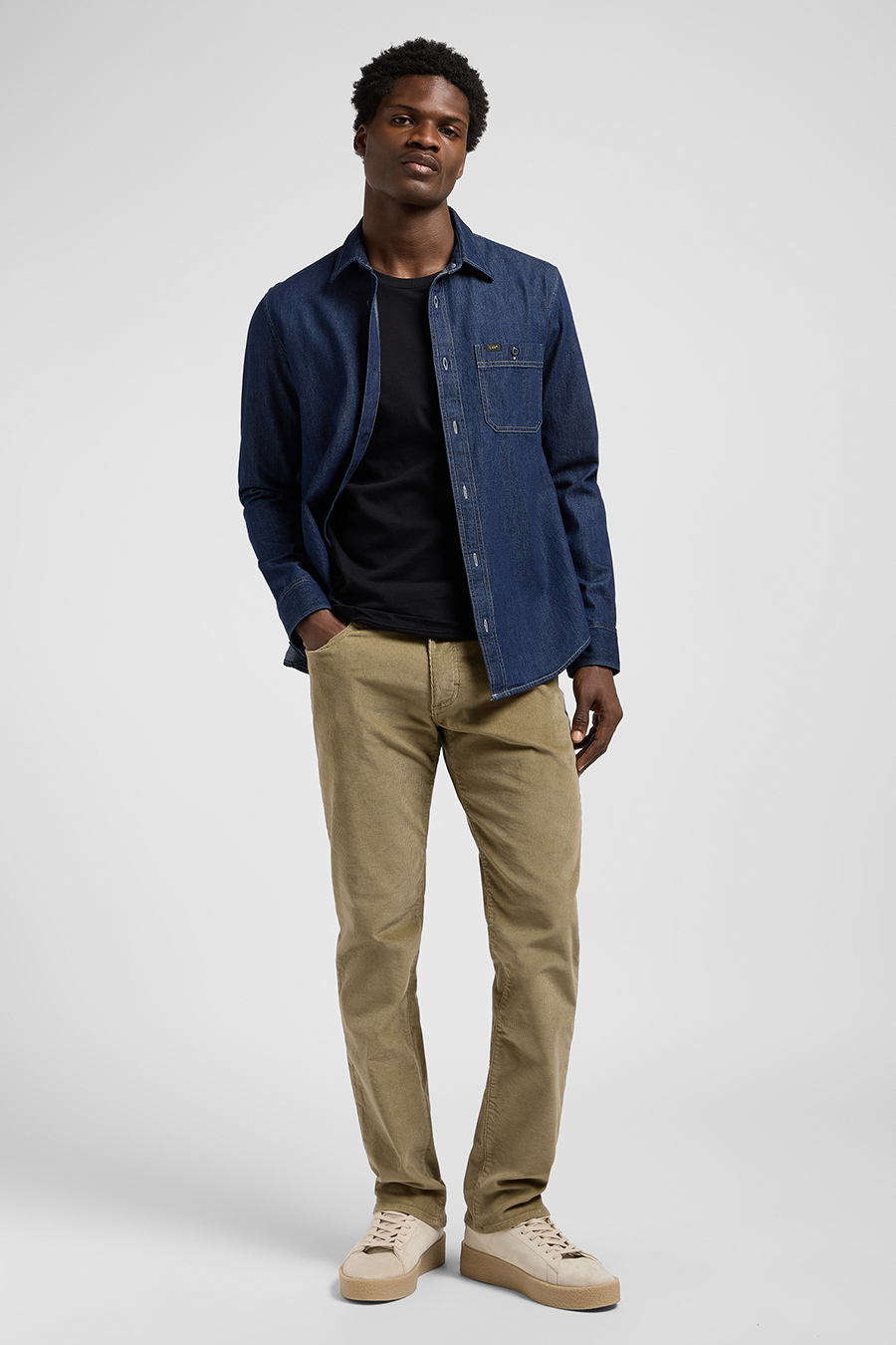 Jeanshemd LEE 112370457