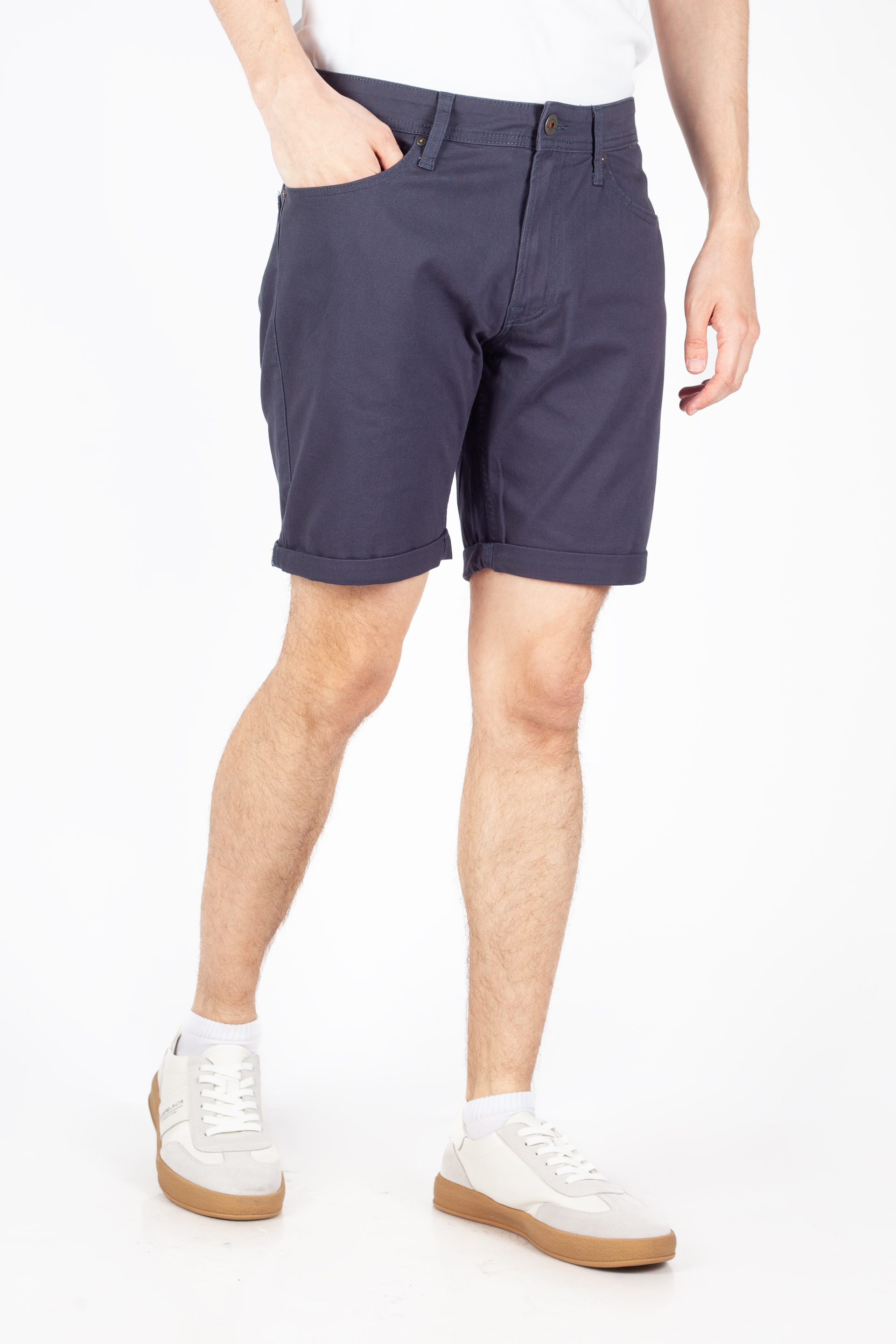 Stoff Shorts JACK & JONES 12171005-Navy-Blazer