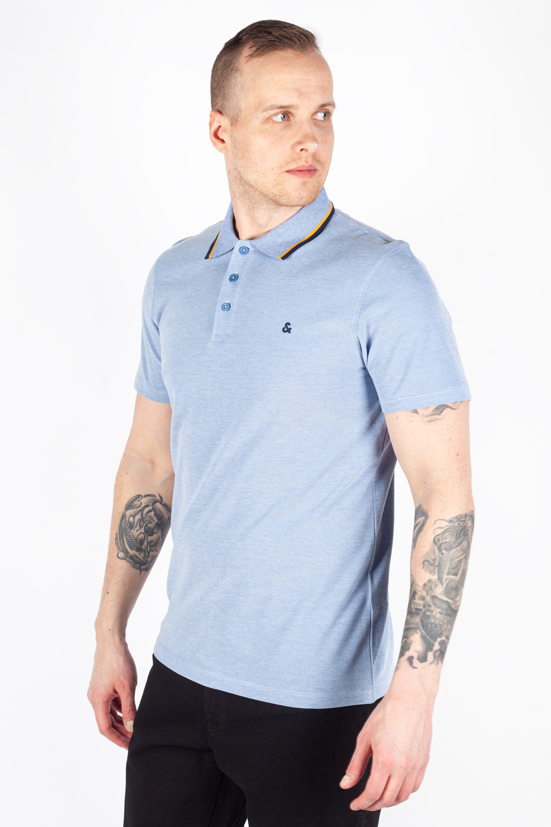 Poloshirts JACK & JONES 12175007-Bright-Cobalt