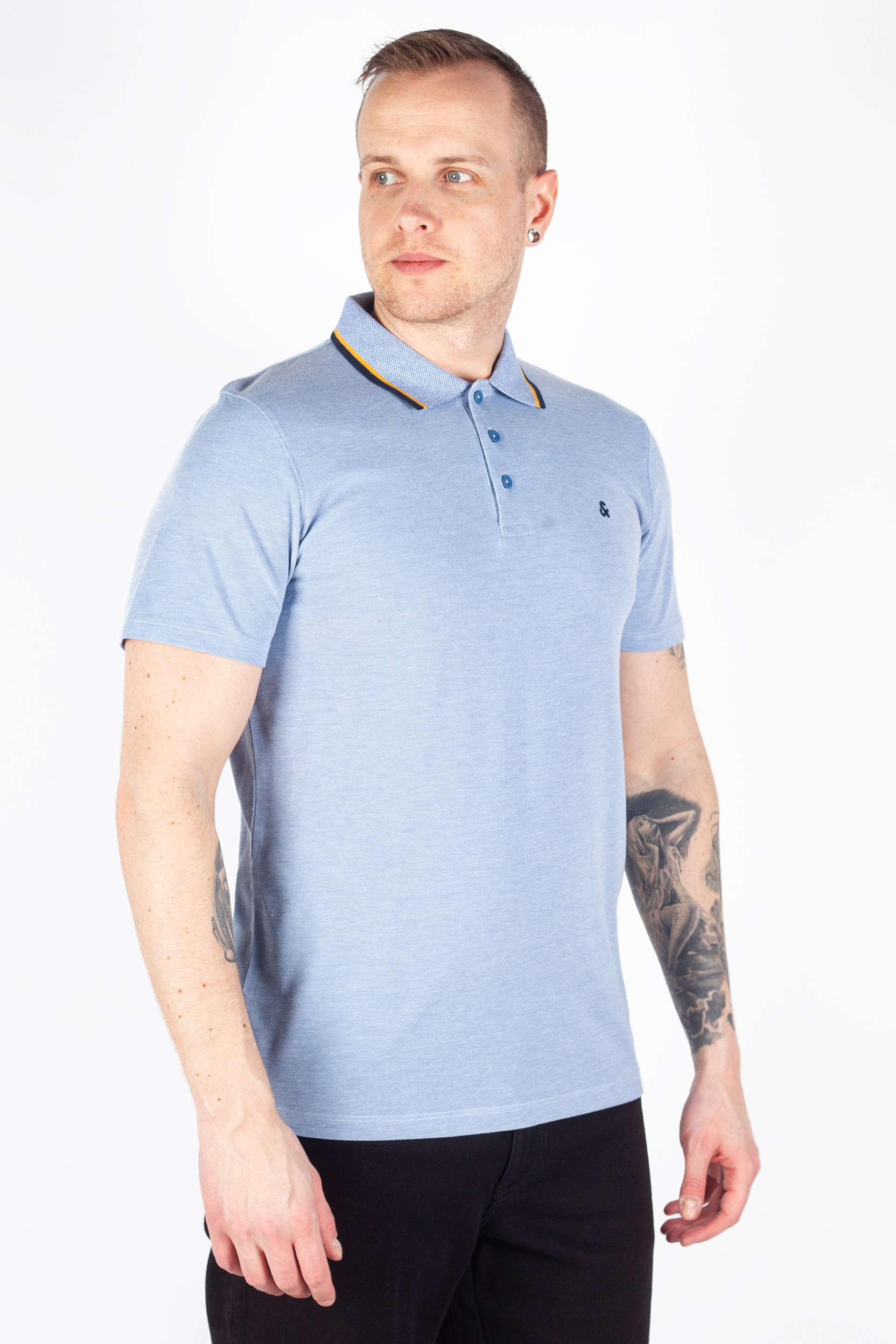 Poloshirts JACK & JONES 12175007-Bright-Cobalt