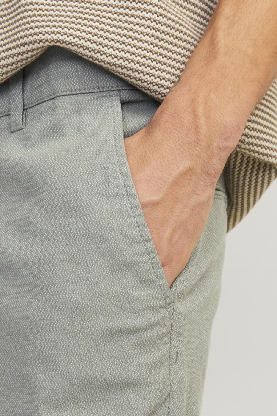 Klassische Hose JACK & JONES 12206198-Agave-Green