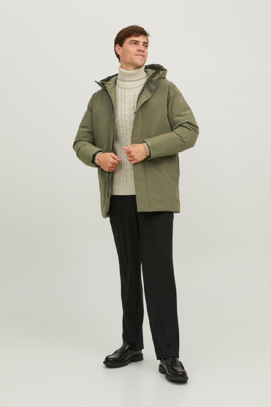 Winterjacke JACK & JONES 12238561-Grape-Leaf