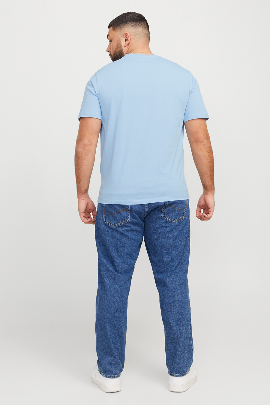 T-Shirts JACK & JONES 12253778-Chambray-Blue