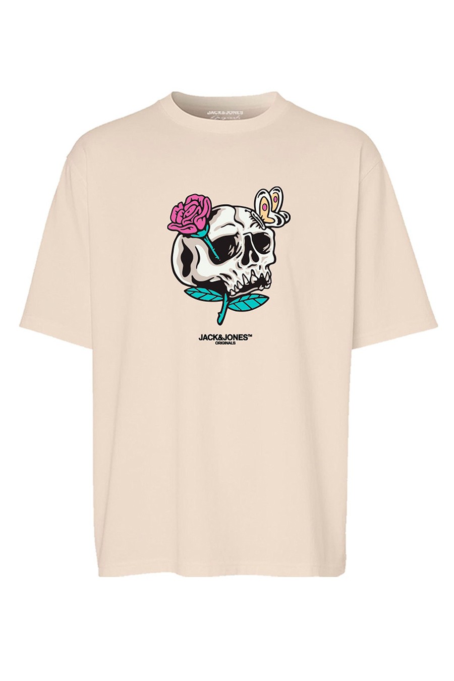 T-Shirts JACK & JONES 12255651-Buttercream