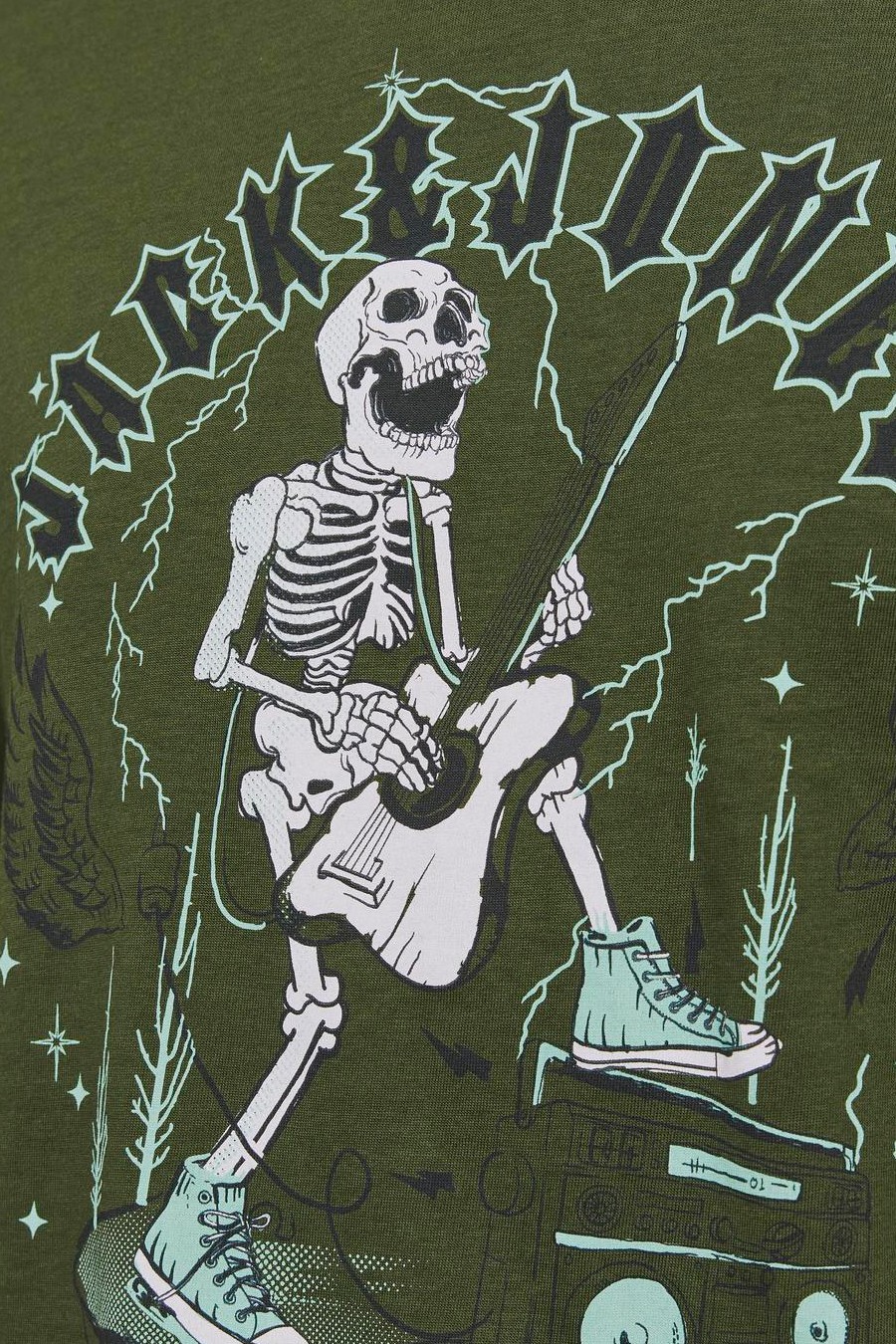 T-Shirts JACK & JONES 12256782-Kombu-Green-B