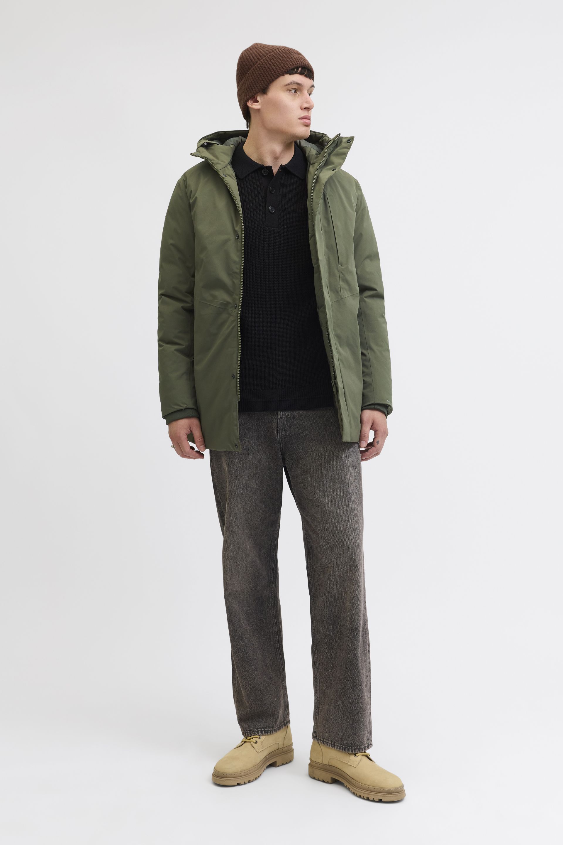 Winterjacke JACK & JONES 12278782-Grape-Leaf