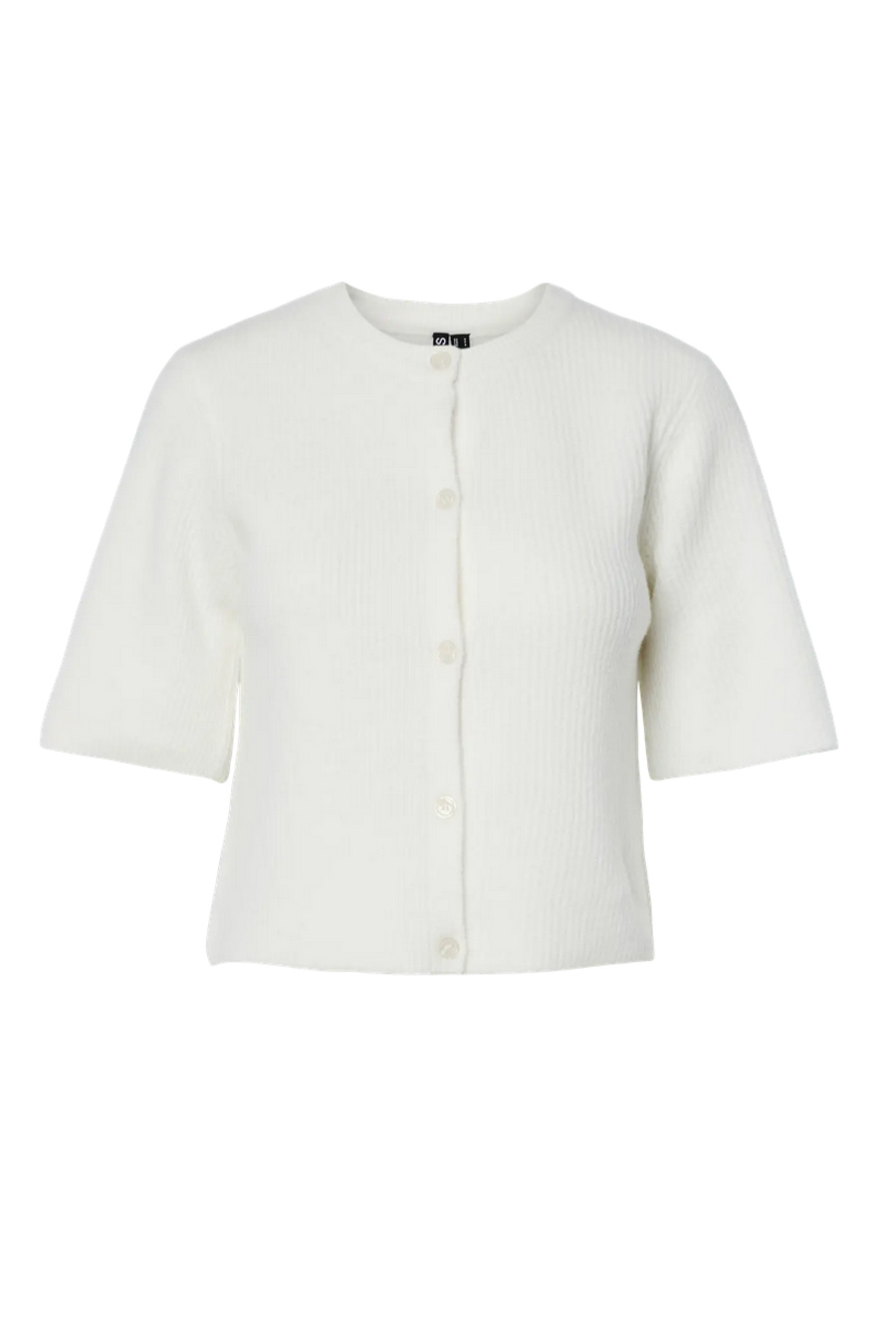 Strickjacke PIECES 17158220-Cloud-Dancer