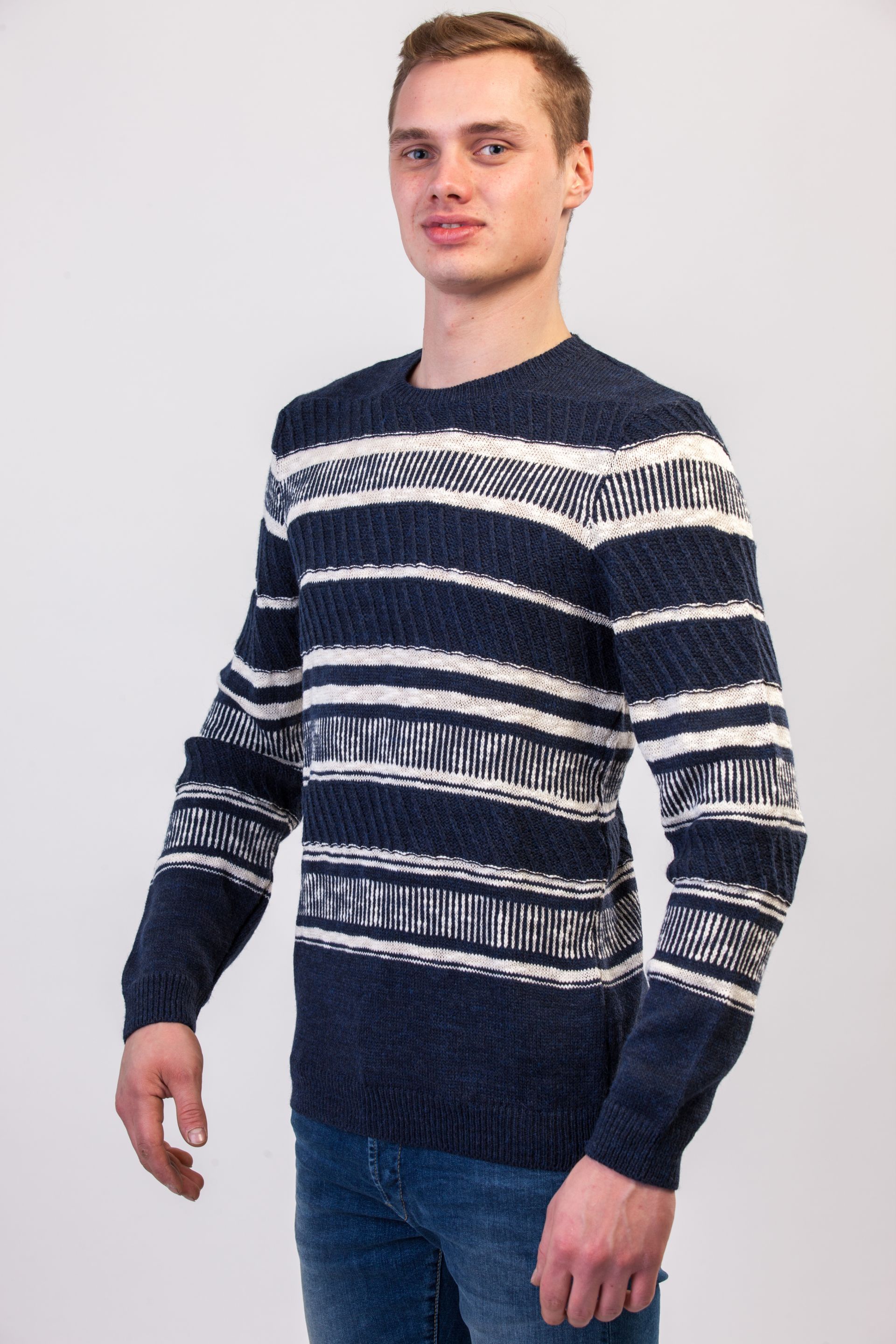 Strickpullover XINT 18351-LACIVERT