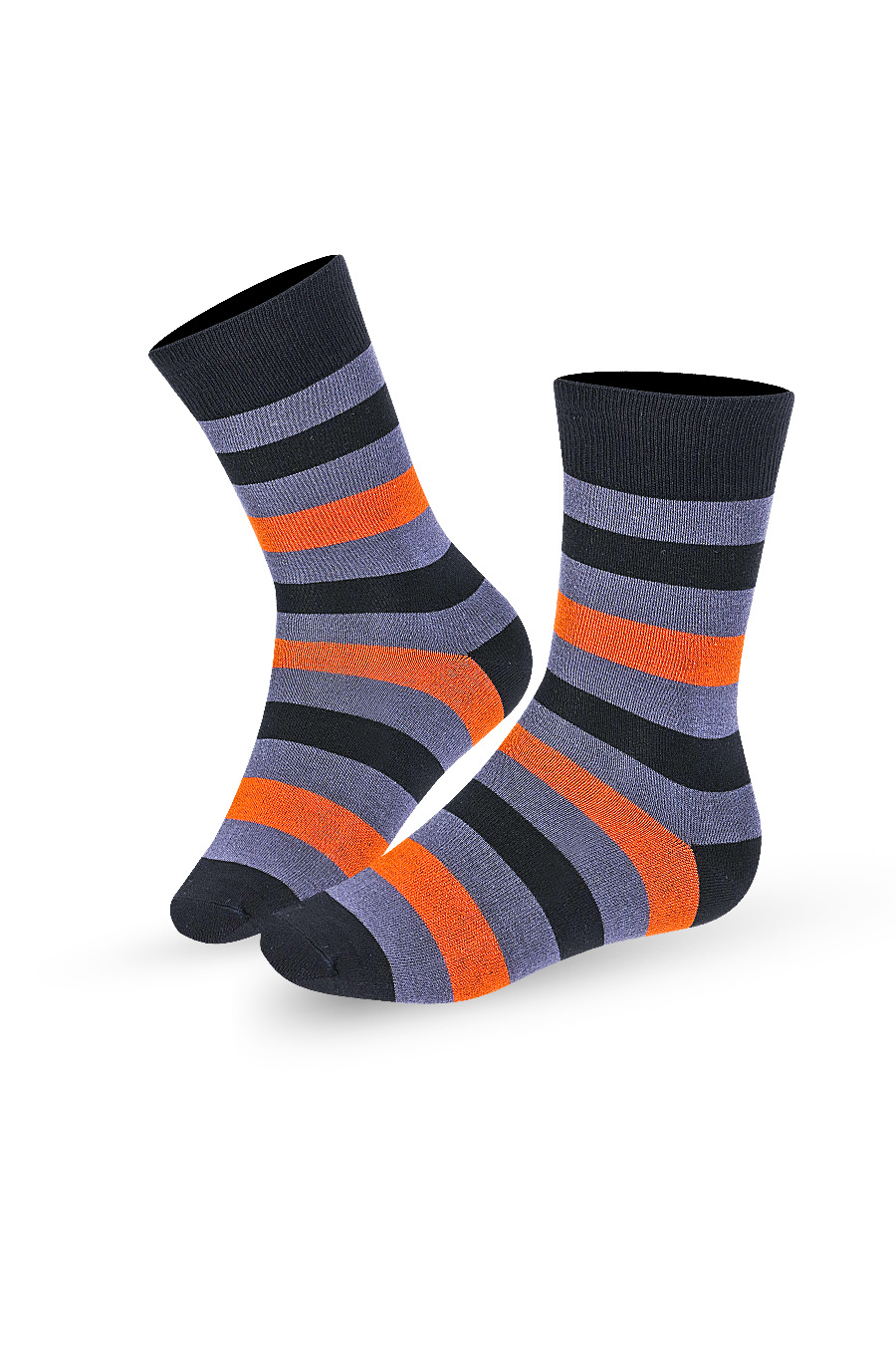 Socken X JEANS 18S98-4-NAVY-ALU-ORANGE