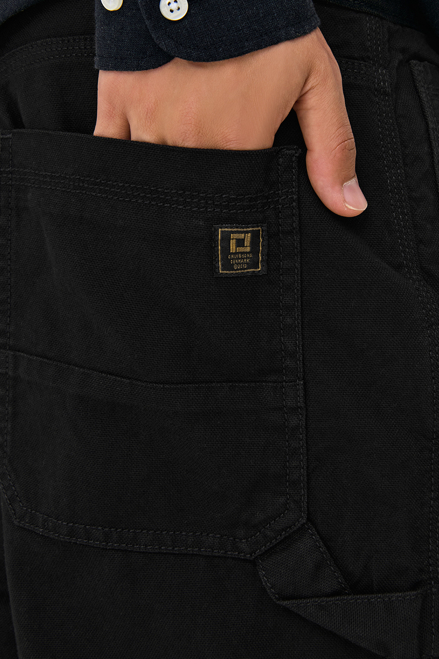 Stoff Shorts ONLY & SONS 22030223-Black