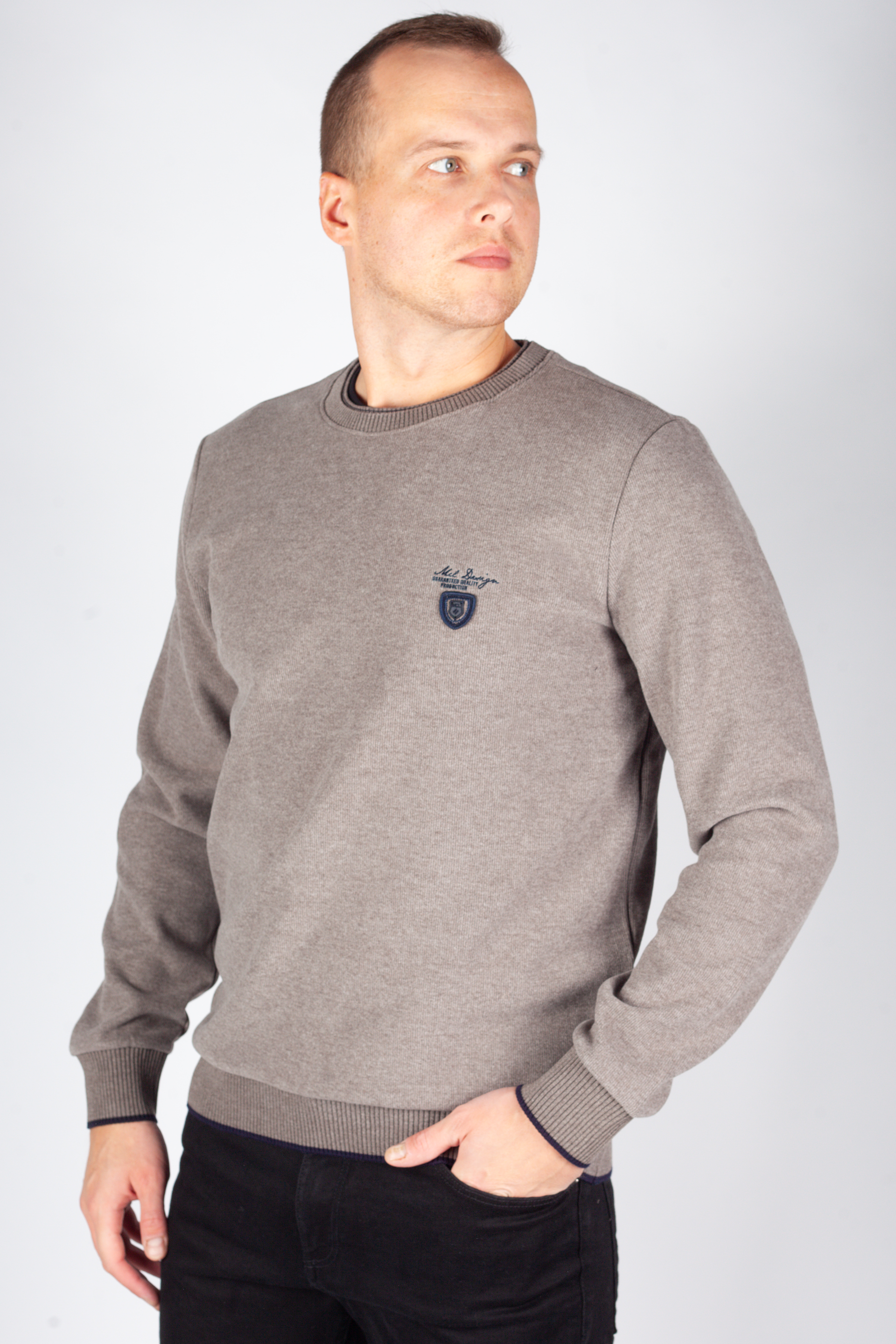 Strickpullover MCL 27643-KAHVE-MELANJ