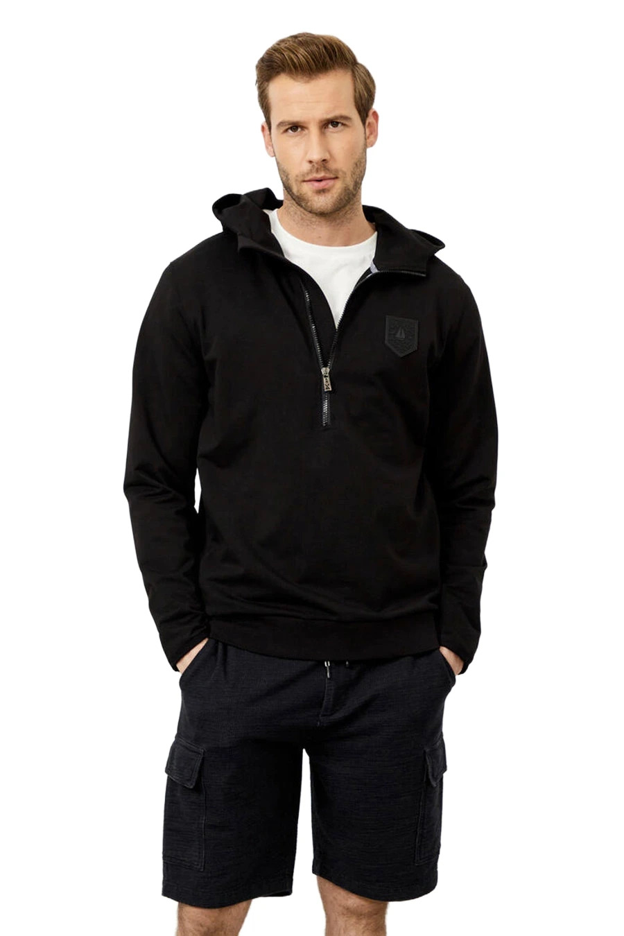 Sweatshirt XINT 300265-SIYAH