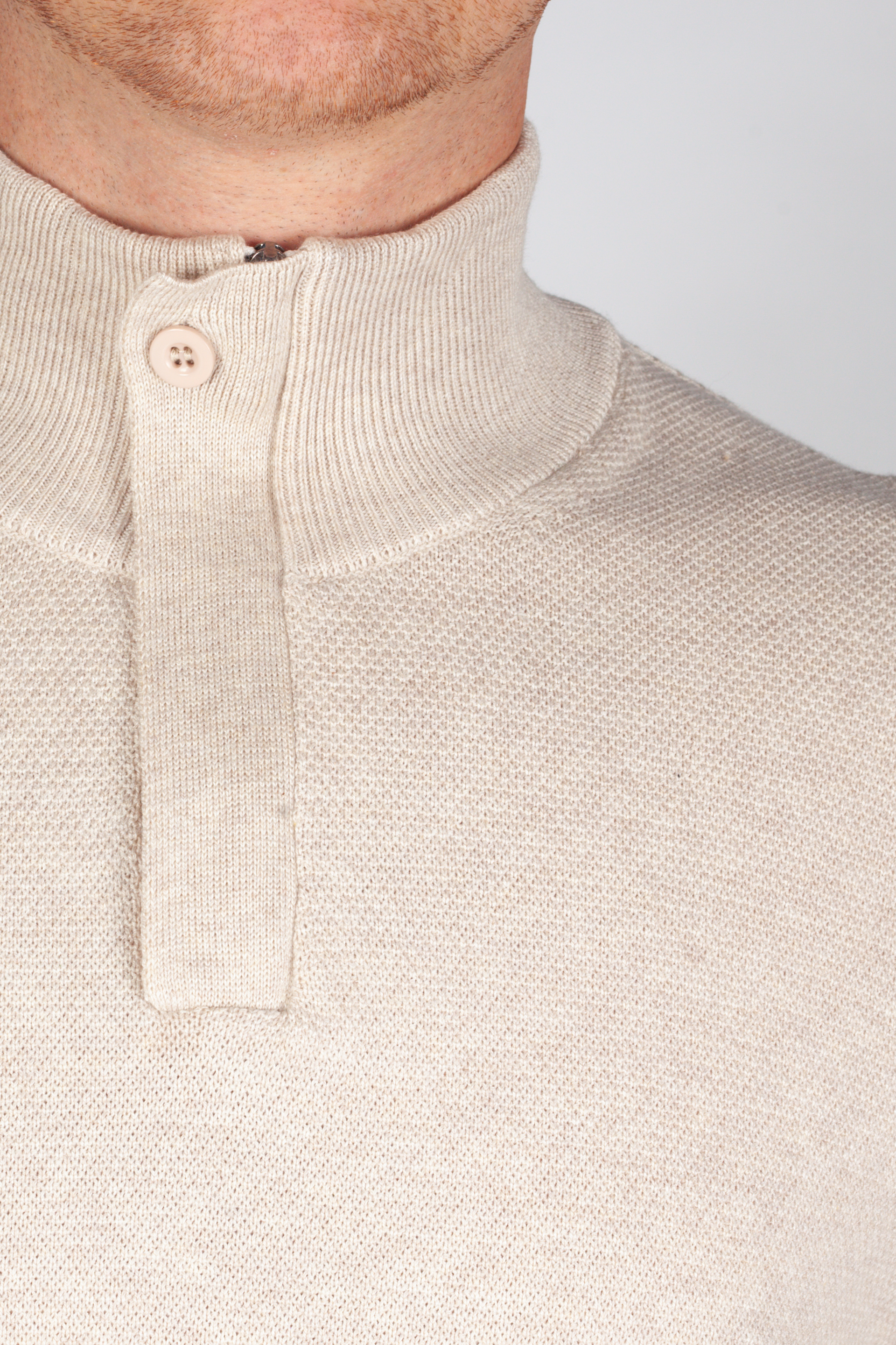 Strickpullover MCL 33570-BEJ-MELANJ