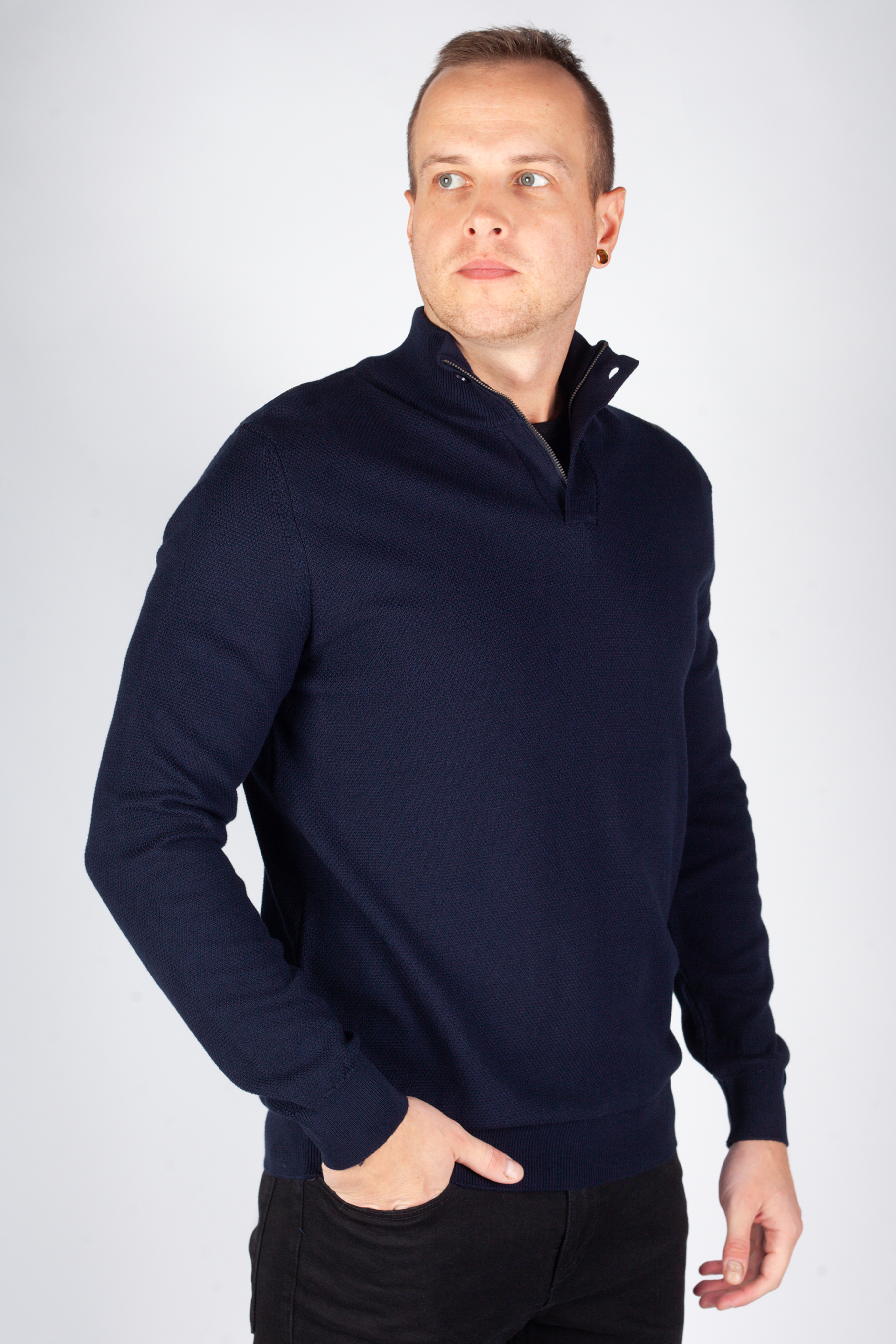 Strickpullover MCL 33570-LACIVERT