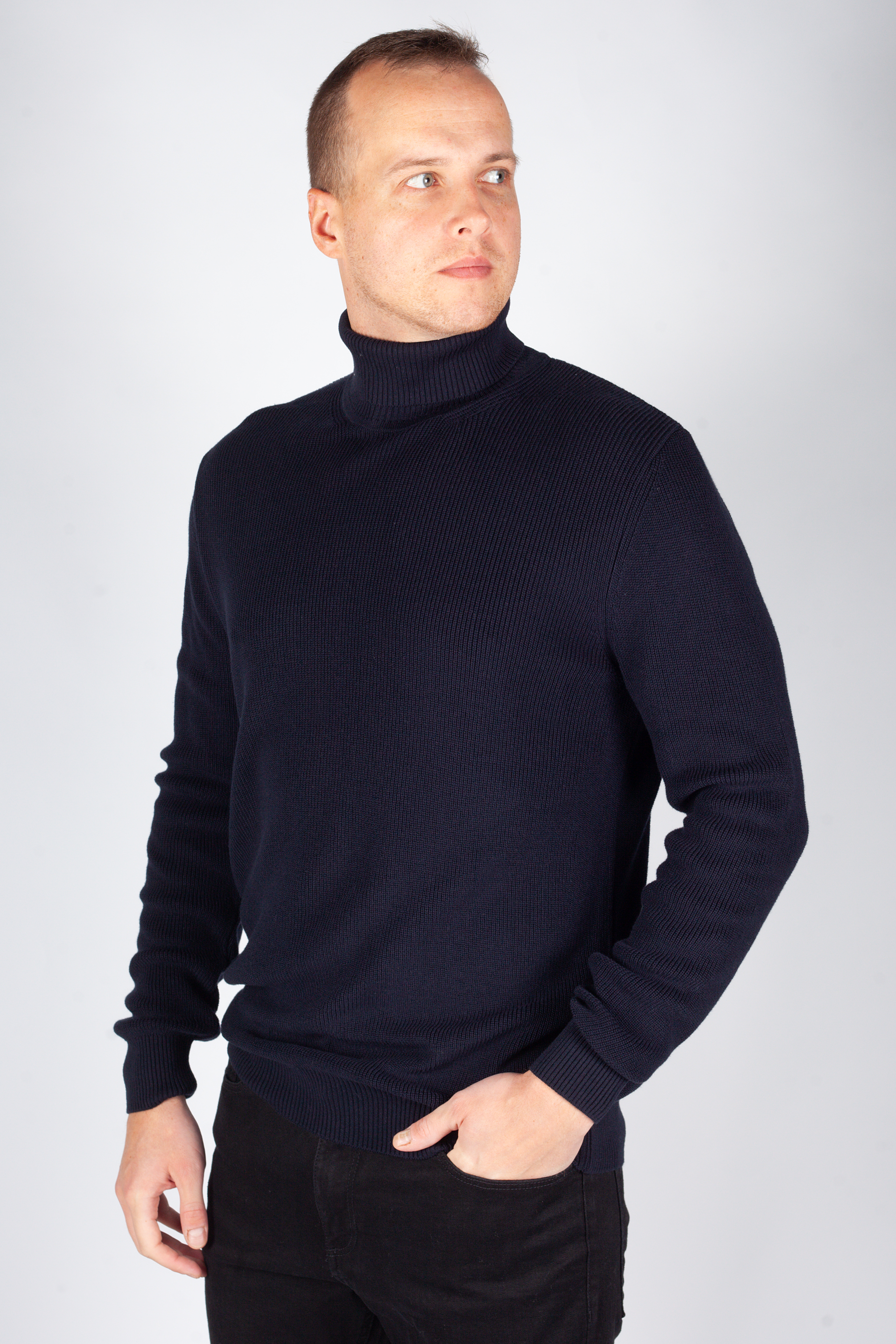 Rollkragenpullover MCL 33811-LACIVERT