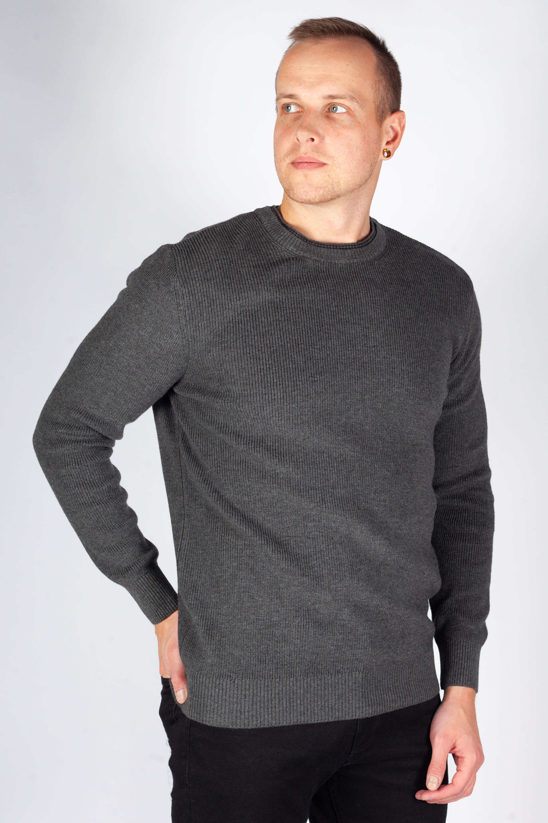 Strickpullover MCL 33813-FUMELMELANJ