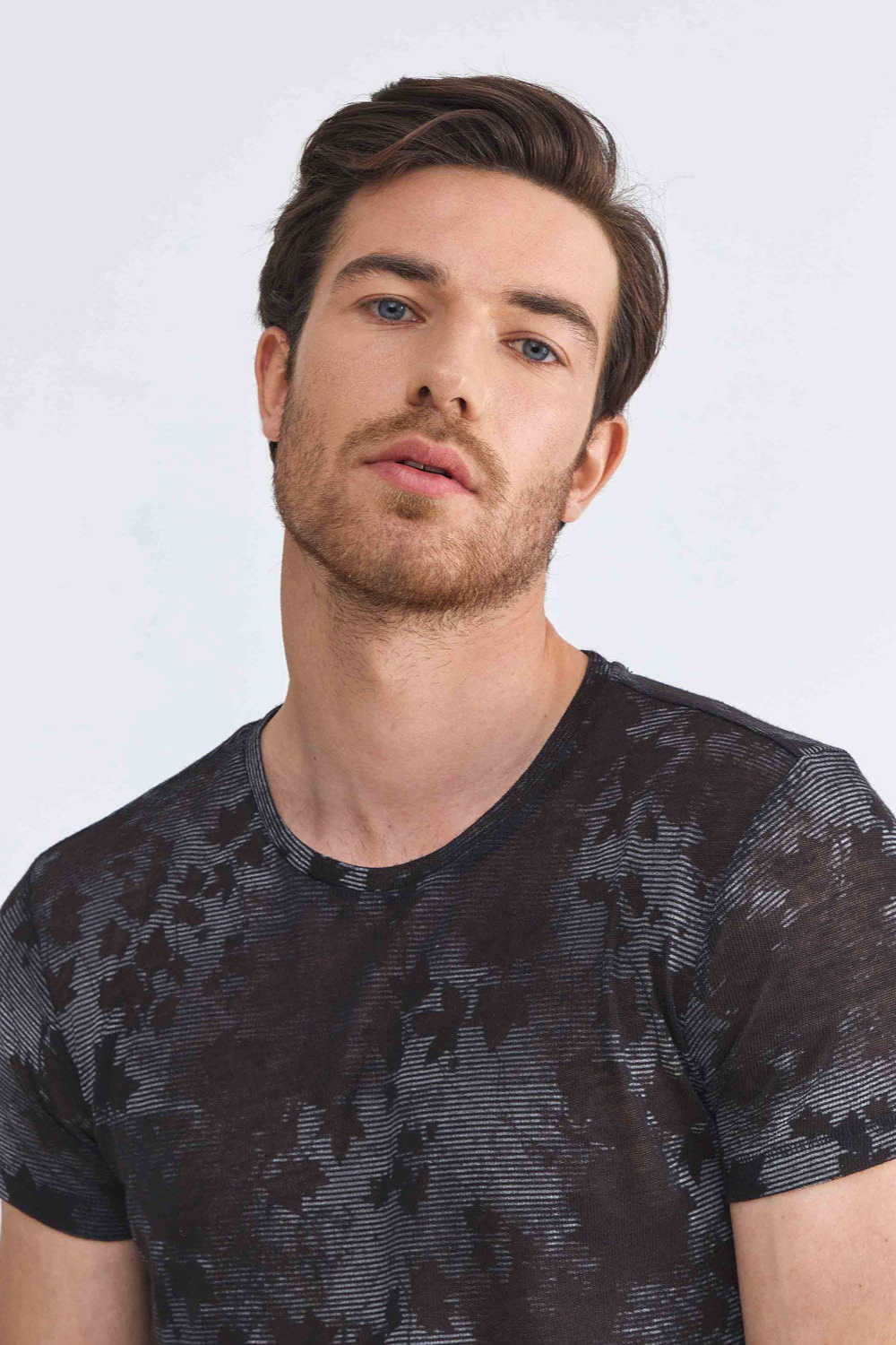 T-Shirts XINT 501595-SIYAH