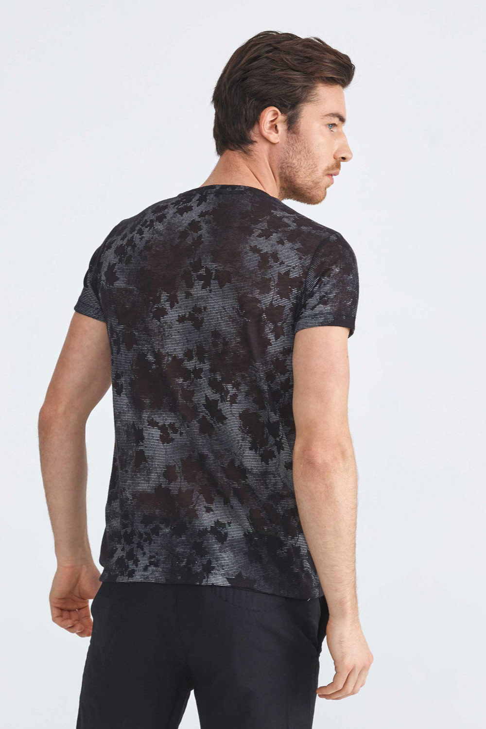 T-Shirts XINT 501595-SIYAH