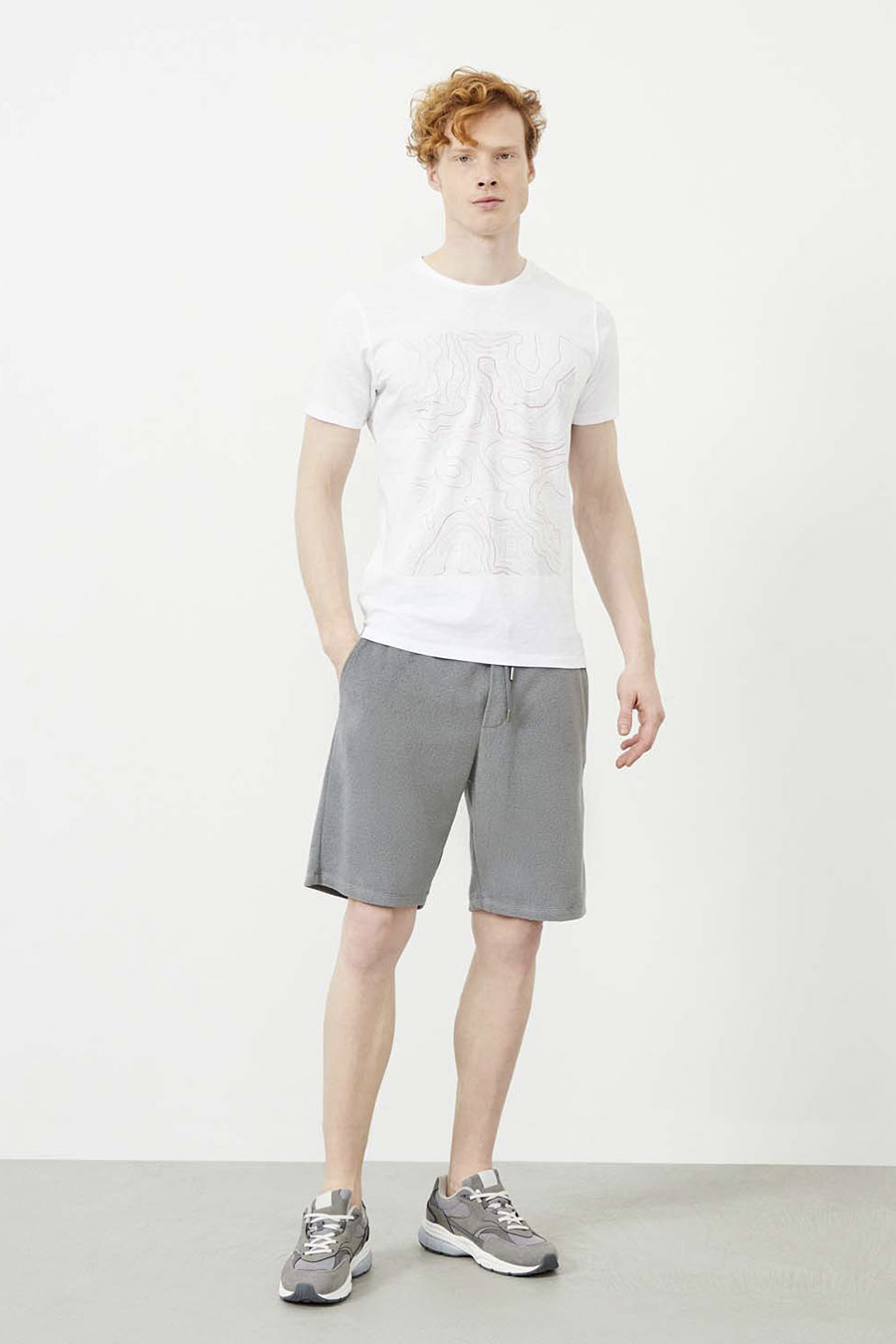 T-Shirts XINT 501845-BEYAZ