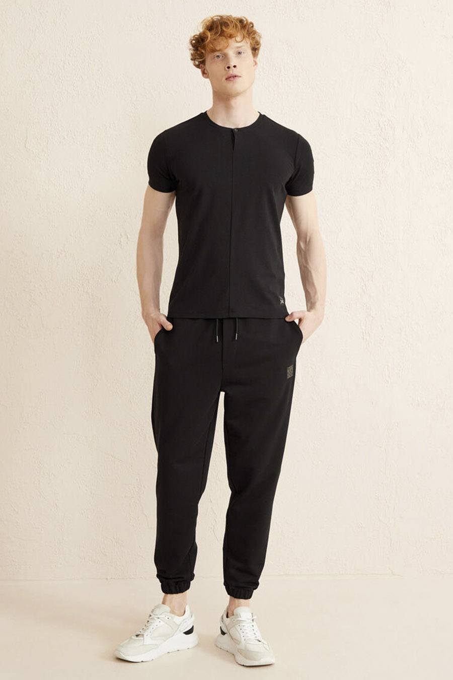 T-Shirts XINT 501898-SIYAH