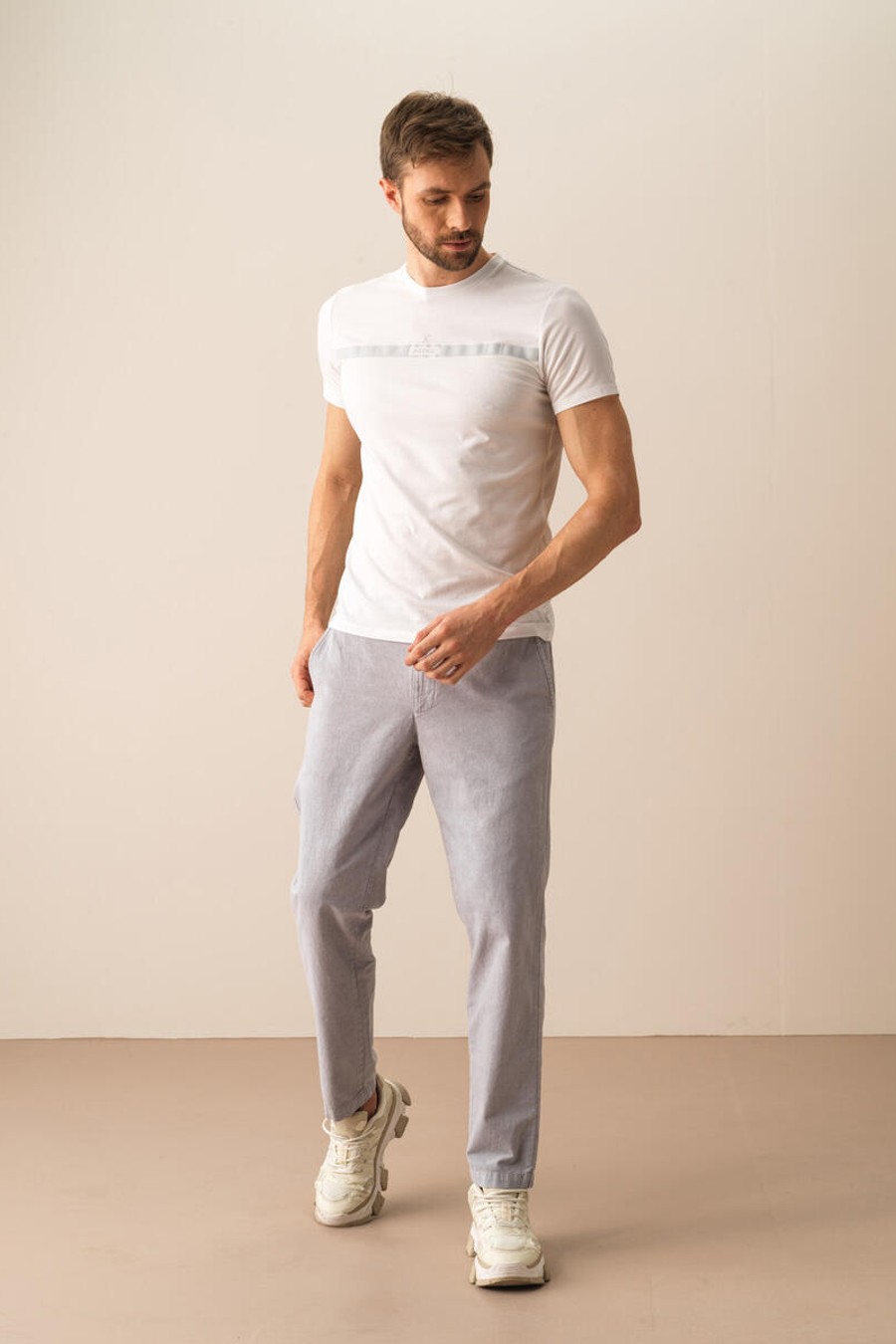 T-Shirts XINT 501993-K-BEYAZ