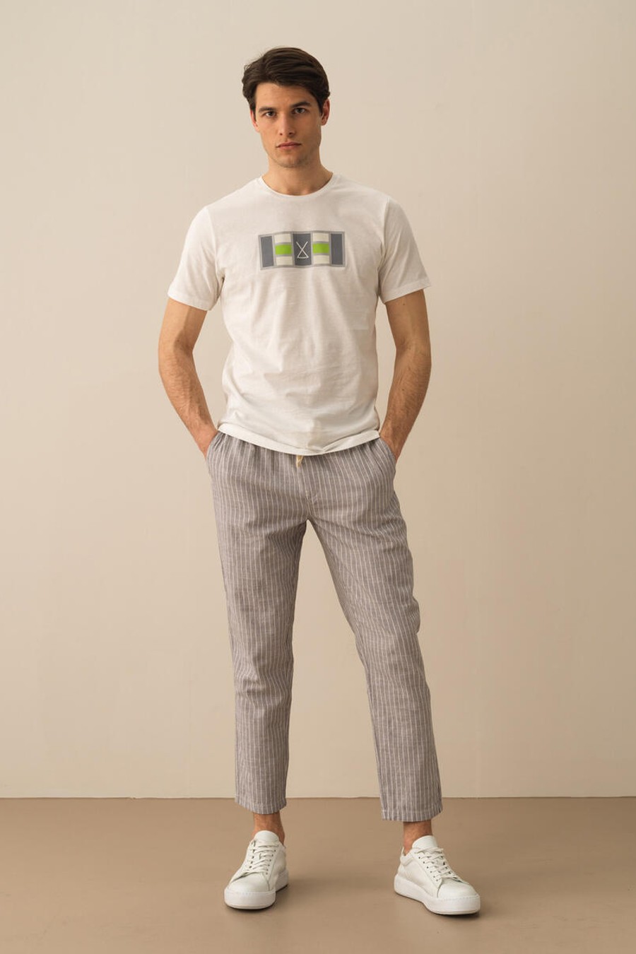 T-Shirts XINT 502025-K-BEYAZ