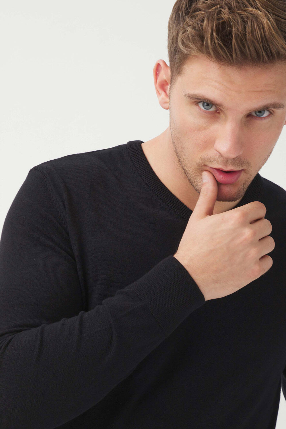 Strickpullover XINT 801571-SIYAH