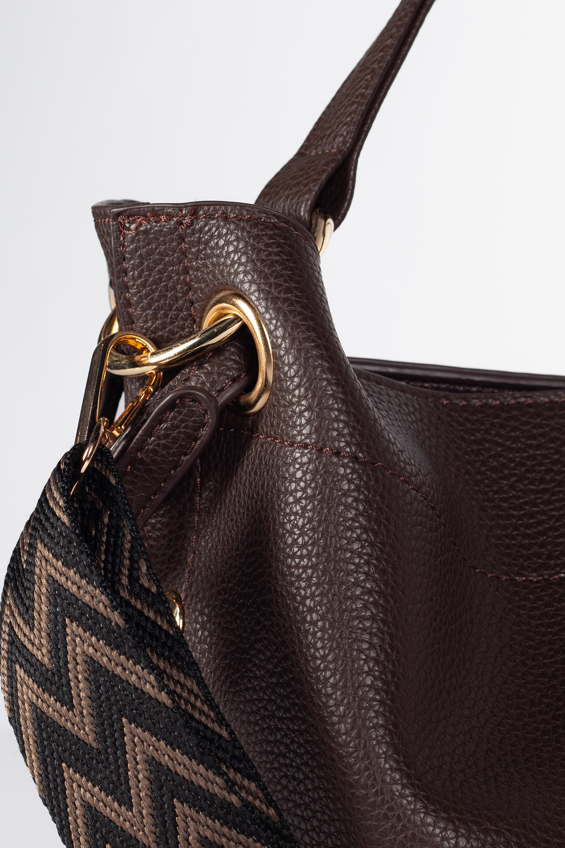 Handtasche FLORA&CO H6966-CHOCOLAT