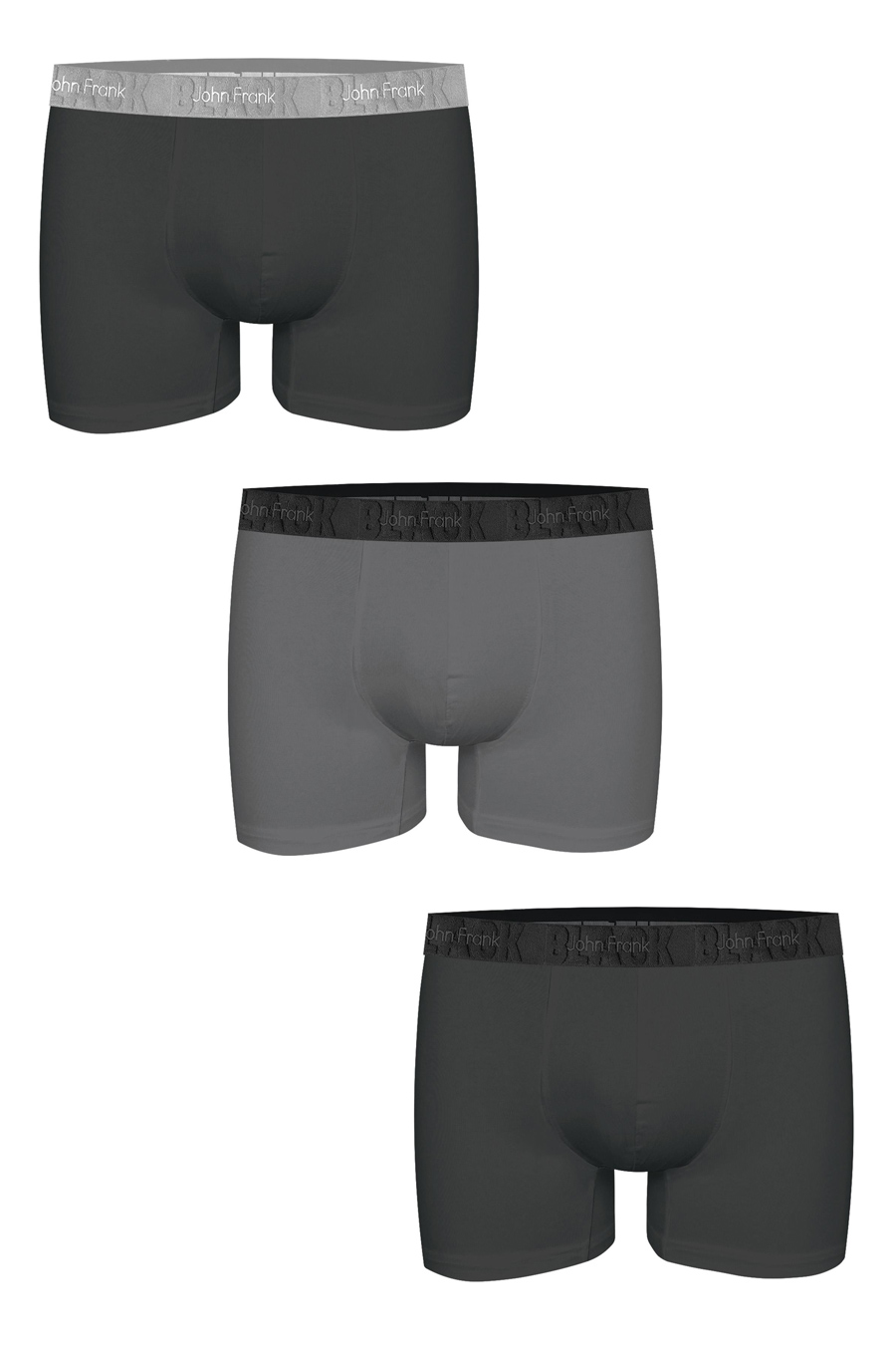 Boxershorts JOHN FRANK JF3BBLK03
