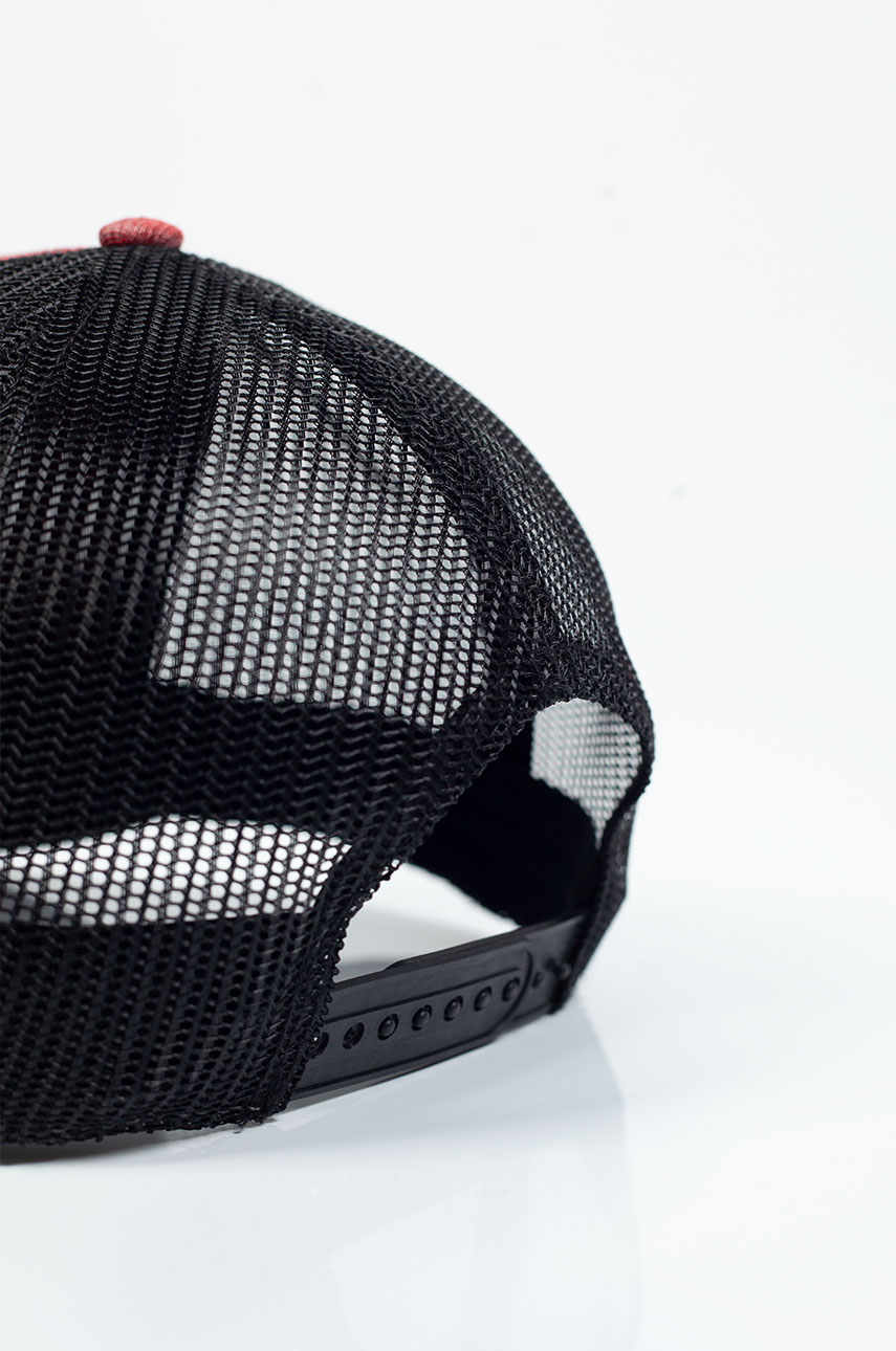 Sommerhüte X JEANS RAPPER-MELANGE-RED