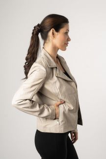 Lederjacke MAURITIUS 1101-0730-ivory
