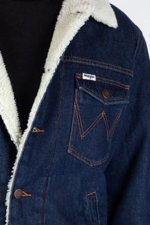Jeansjacke mit Futter WRANGLER 112356724