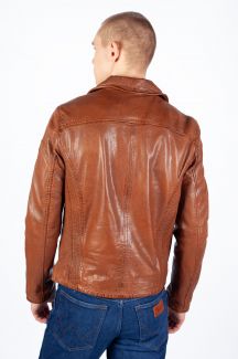Lederjacke GIPSY 1201-0510-cognac