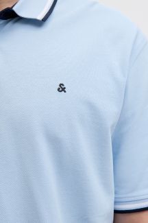 Poloshirts JACK & JONES 12143859-Chambray-Blue