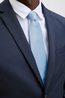 Krawatten JACK & JONES 12230334-Chambray-Blue