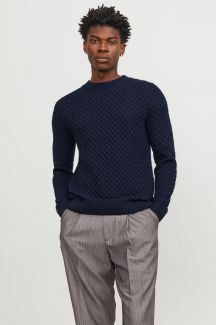 Strickpullover JACK & JONES 12246281-Maritime-Blue