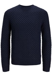 Strickpullover JACK & JONES 12246281-Maritime-Blue