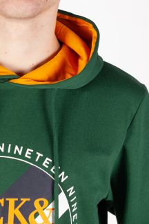 Sweatshirt JACK & JONES 12250266-Dark-Green