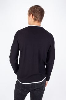 Strickpullover JACK & JONES 12258595-Black
