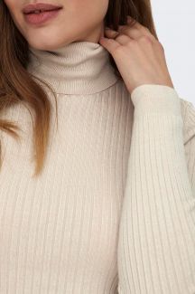 Rollkragenpullover ONLY 15165075-Pumice-Stone