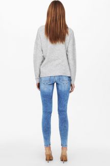 Strickpullover ONLY 15204588-L-Grey-Melange