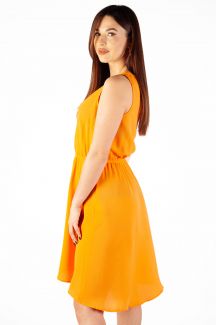 Kleid ONLY 15222203-Orange-Peel