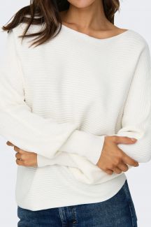 Strickpullover ONLY 15226298-Snow-White