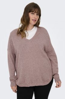 Strickpullover ONLY CARMAKOMA 15267202-Rose-Brown