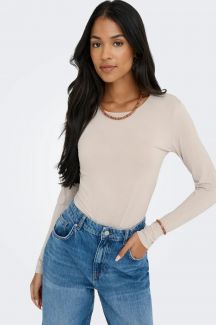 Langarmshirt JACQUELINE DE YONG 15272092-Chateau-Gray