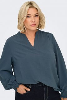 Blusen ONLY CARMAKOMA 15285157-Ombre-Blue