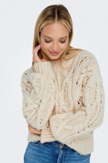 Strickpullover ONLY 15302273-Pumice-Stone