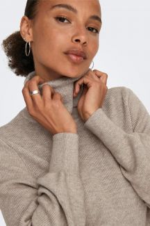 Gestricktes Kleid ONLY 15309197-Mocha-Meringu