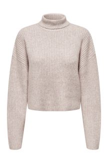 Strickpullover ONLY 15321177-Oatmeal-MEL
