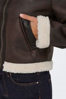 Lederjacke ONLY 15324138-Mole-PUMICE-ST